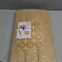 110 Pcs Bread Bags for Homemade Bread With Window Sourdough, 13.78x8.27x3.54 in, Sublaga Paper Bread Bags with 120Pcs Sealing Stickers, Packaging and Storage of Baked Goods Suitable for Bakers (110)