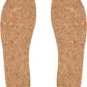 Endoto Cork Insoles for Hey Dude Men's Wally Shoes Replacement, Footwear Inserts Comfortable & Light-Weight, US Size:M9 / EU Size:42