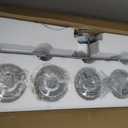Modern 5-Light Crystal Vanity Lighting, Chrome Bathroom Light Fixture, 33 Inch-5light