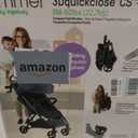 Ingenuity 3Dquickclose CS+ Compact Fold Stroller – Lightweight Stroller with Oversized Canopy, Extra-Large Storage and Compact Fold, Deep Ocean