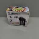 Powerful 600W Hand Mixer, 5-Speed Electric Hand Held Mixer for Baking, Lightweight Stainless Steel Hand Beaters *2 & Dough Hooks*2 with Eject Button, Kitchen Mixer for Cream, Cookies, Dough-Black