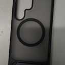 TORRAS Magnetic Shockproof for Samsung Galaxy S24 Ultra Case, [18N Mighty Magnetic] [12FT Military Grade Drop Tested] [Compatible with MagSafe] Protective Slim Case for Samsung S24 Ultra Case, Black