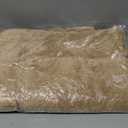 LOCHAS Bathroom Rug Set Beige, Soft Bath Rug Set 2 Piece, Toilet Mat U-Shaped 20x20 and 34x20 Bath Rugs, Quickly Dry Mats for Bathroom, Tub, Washable, Super Absorbent Floor Mat