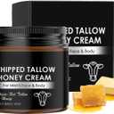 2 x Beef Tallow for Skin, Tallow Honey Balm, Natural Organic Moisturizer Leaves Skin Soft And Smooth, Deeply Moisturizing for Face and Body Sensitive Dry Skin Repair, 2.12 OZ