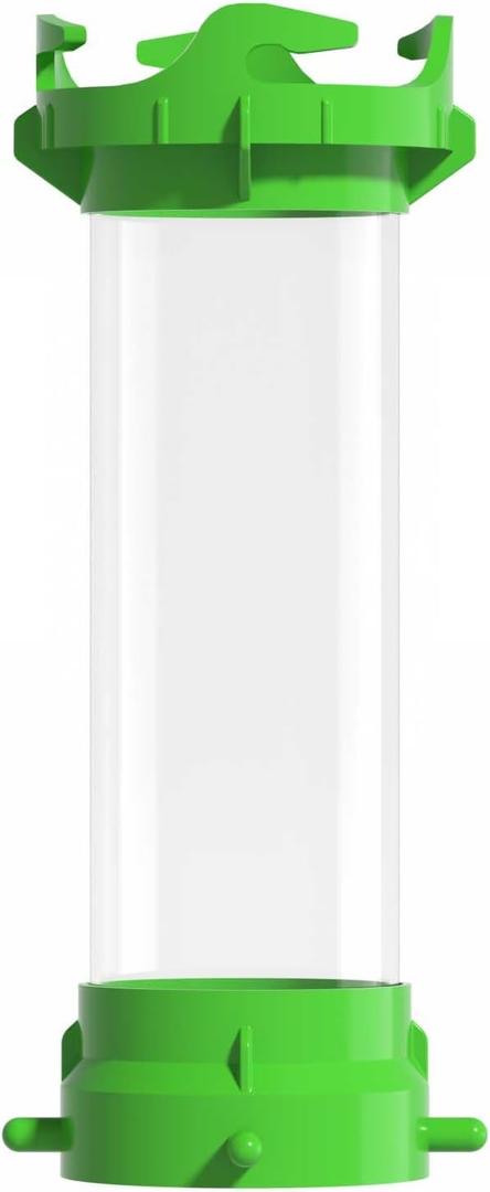 Extension Clearview Sewer Hose Adapter RV Clear Sewer Hose Extender Fittings for Camper RV Trailer (12-Inch)