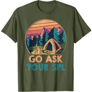 Go Ask Your SPL Funny Scout T-Shirt, XL