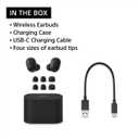 Sony WF-1000XM6 The Best Truly Wireless Noise Cancelling Earbuds (2026 Model), Bluetooth in-Ear Headphones, with Studio-Quality Sound, Up to 24 Hours of Battery Life, Black