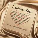 Gifts for Boyfriend Girlfriend, I Love You Acrylic Plaque Gifts for Him Her, Wedding Anniversary Birthday Gift for Men Women, Christmas Valentines Romantic Gift for Husband Wife