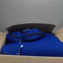 Tumbl Trak Home Practice Mat, 4 ft x 6 ft x 6 in, Soft Pillow Mat, Thick Gymnastics Landing Mat for Home (Blue)