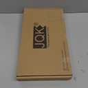 JQK Hand Towel Holder Stand Brushed Gold, Modern Tree Rack Free Standing for Countertop with 12 Inch Bar, 304 Stainless Steel Thicken 0.8mm, HTT170-BG