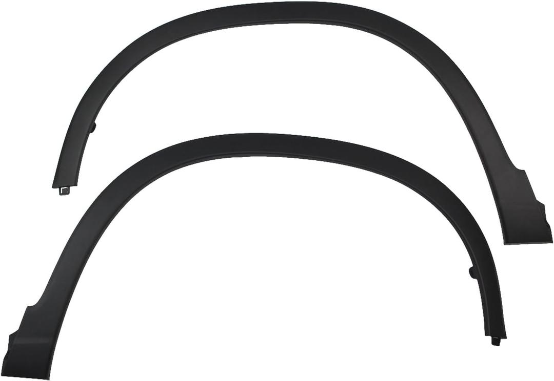 Front Left and Right Wheel Arch Fender Flare Moulding Trim for Honda Passport Pilot Ridgeline 2016-2024