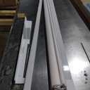 LazBlinds No-Drill Cordless Zebra Blinds - Dual Layer Light Filtering & Room Darkening, Free-Stop Lift, Easy Install, Day & Night Privacy with Valance for Window 35.5" W x 72" H, White