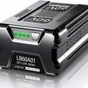 60V 5.0Ah Replacement for Greenworks Pro 60V Battery LB60A03 LB60A02 LB60A00, Compatible with 75+ Greenworks 60Volt Cordless Power Tool