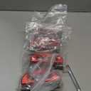 RENO Bed Rail Cleats, Tie Down Anchors for Cargo Trailer Compatible with Tacoma Tundra Gladiator Pickup Truck, Replaces PT278-35160/35111/35112/35100-S1/35050-S1 PT785-35050-S1 (Aluminum, Red, 4PCS)