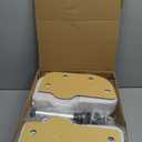 Shower Chair UShape Seat (450lb) Heavy Duty  Padded Armrests and Back, Shower Chairs for Elderly and Disabled, Handicap, Shower Chair for Inside Shower, Adjustable Height  Blue