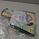 MR.SIGA Dustpan and Brush Set, Portable Cleaning Brush and Dustpan Combo with Bamboo Handle, Gray, 1 Set