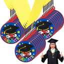 Kindergarten Graduation Medal for Kids Preschool Pre-k Graduation Award Medals with Neck Ribbon for School Student Graduation Party Gifts Favors(24 Pcs, 2 Inch)