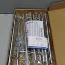 Ravinte 10 Pack 10 Inch Cabinet Handles Brushed Nickel Stainless Steel Cabinet Handles Kitchen Cupboard Pulls 7-1/2" Hole Center