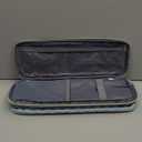 Double-Layer Travel Carrying Case Compatible with Revlon One-Step Hair Dryer Brush/Volumizer/Styler/Shark FlexStyle Attachment Portable Storage Organizer Bag Hair Tools Travel Bag (Bag Only) (Macaron Blue)