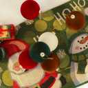 16 Pcs Velvet Brown Ornaments Set for Christmas Tree Decorations - 3.15 Inch Flocked Christmas Balls, Hanging Shatterproof Bulk Bulbs, Xmas Baubles for Wreath, Mantel, Stair Railings, Gift Packages