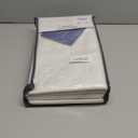 100% Blackout Shield Linen Blackout Curtains for Bedroom 96 Inches Long, Back Tab/Rod Pocket Living Room Drapes, Thermal Insulated Blackout Curtains 2 Panels Set, 50" W x 96" L, Beige