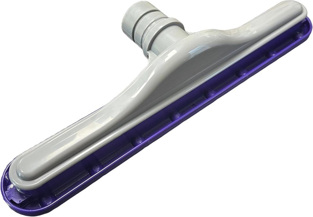 14 EZ Glide Floor Tool Compatible with ProTeam Backpack Vacuums And Hoover C2401  1.5 Nut-Coupling Wand Fit  Multi-Surface Nylon Brush Head for Hard Floor & Low-Pile Carpet  Replaces OEM 101446