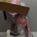 Amazon Basics Upright Bagless Vacuum Cleaner for Carpet and Hard Floors, Washable Filter, Crevice and Upholstery Tools, Detachable Handle, Lightweight, 1.7L Dust Cup, 25ft Cord, Black/White