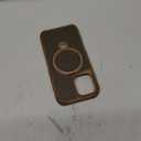 Designed for iPhone 17 Case with 360 Magnetic Stand, Carbon Fiber Phone Case [Compatible with Magsafe] [15FT Military Protection] with Stand Ring 6.3'', Desert Titanium