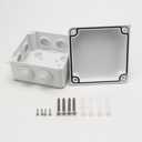 Electrical Junction Box IP65 Dustproof Waterproof ABS Plastic Project Enclosure for Electronics (150 * 150*)