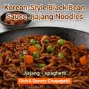 Nongshim Ramen Noodles, Gourmet Instant Ramen, Premium Microwavable Noodle, Chapagetti, 4.5 Ounce (Pack of 4) (EXP 05/20/27)