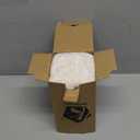 Kevin Textile Soft Plush 14x36 Inch Long Lumbar Pillow Cover 1 Pack, Luxury Fluffy Faux Fur Striped Flannel Rectangle Body Cushion Case for Couch Sofa Chair Bed Home Decor, Cream White