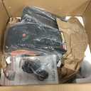 Under Desk Elliptical Machine, Electric Elliptical Leg Exerciser for Seniors Fully Assembled, Quiet & Portable Electric Seated Pedal Exerciser with Remote Control & 12 Adjustable Speeds (Small)