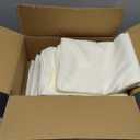 10-Pack Ivory Tablecloths for Rectangle Tables, 60 x 102 Inches, Stain-Resistant Polyester Fabric for 6 Foot Tables - Washable Table Covers for Weddings, Banquets, Birthday Parties, Events