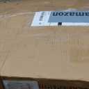 Corner Desk with Drawers, Shelves for Small Space 90 Degrees Triangle Computer Desk with Power Outlets, Gaming Desk with LED Lights, Monitor Stand for Home Office Workstation, Writing Table (Brown)