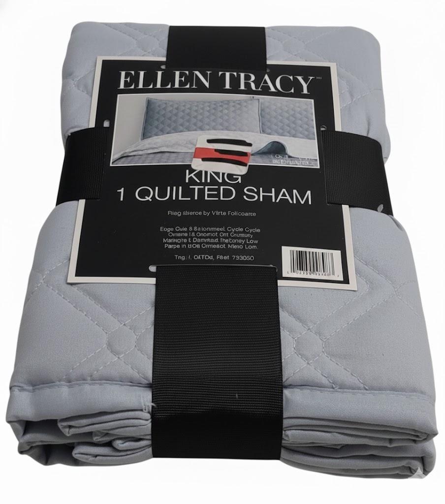 KING 1 Quilted Sham 20x36in 100% Polyester