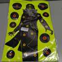 2 x Shooting Targets - 12x18 Inch Large Silhouette Paper Targets for Indoor/Outdoor Rifle, Pistol, Gun Practice