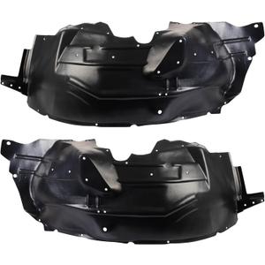 TRQ Inner Fender Liner Set Compatible with 2004-2005 Ford F-250 Super Duty F-350 Super Duty FO1247108 FO1250137