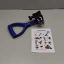 Adjustable Snow Shovel Handle, Back Saver Attachment for Snow Removal, Ergonomic Secondary Handle Universal Fit for Snow Shovel, Weed Eater, Lawn Trimmer, and More Garden Tools