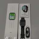 Kids Wach for Girls Boys 6-15 Year Old - Smart Watch for Kids 1.8" Fitness Tracker ,No Phone needed,Pedometer Sleep Monitor Heart Rate Waterproof,Puzzle Game for Girls Boys Teens Birthday Gift (Black)