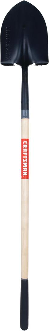 Craftsman Garden Shovels for Digging and Gardening: Heavy Duty Spade Shovels Ideal for Construction Projects (1-Pack)