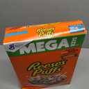 REESE'S PUFFS Chocolatey Peanut Butter Cereal, Kids Breakfast Cereal, Mega Size, 29 oz (EXP 04/26/27)