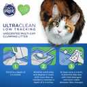 Cat's Pride Max Power: UltraClean Low Tracking Multi-Cat Clumping Litter - Keeps Paws & Home Clean - Up to 10 Days of Powerful Odor Control - 99% Dust Free - Unscented, 15 Pounds