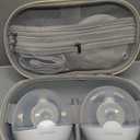 Momcozy M5 Hands-Free Wearable Breast Pump, Double-Sealed Flange for Baby-Like Comfort, 3 Modes & 9 Suction Levels, Portable Electric Pump  24mm, 2-Pack Cozy Red