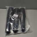 20 Pack Cemetery Vases with Spikes,Plastic Vases for Flowers,Grave Decorations for Cemetery,Grave Flower Holder,Memorial Floral Vase(Black)