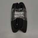 Ouzorp Car Steering Wheel Cover, Microfiber Leather Steering Wheel Covers with Anti-Slip Lining, Universal 14.5-15 inchs Black With Red Line