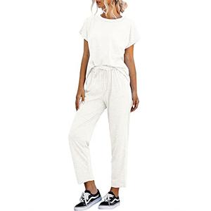 Eurivicy Women's Pocketed Jogger Pants Summer