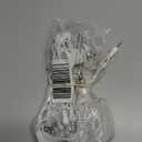 Novelty Lights 5.5 Feet 10 Bulb Clear Mini Light String on White Wire, Non-Connectable Incandescent Fairy Lights for Bottles and Crafts, 4" Bulb Spacing, 24" Lead, Stackable Fused Plug