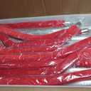 kaiyomi 6Pcs Stanchions and Velvet Ropes, Crowd Control Barriers (Silver)