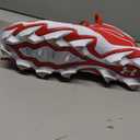 Under Armour Boys' Leadof Icon Low RM JR Baseball Cleats, (600) Red/ Red/ White, 6, US