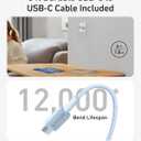 Anker Nano Charger, USB C GaN Charger 30W, PIQ 3.0 Foldable PPS Fast Charger for iPhone 17/16 and More Series, Galaxy, iPad, Compatible with MagSafe (Blue)